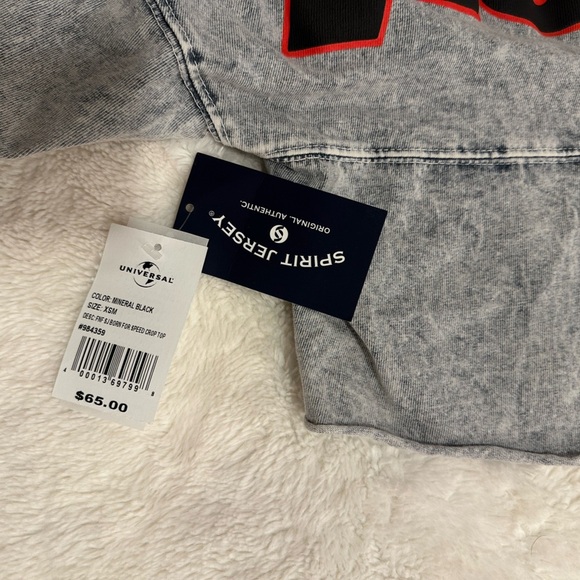 NWT Fast & Furious long-sleeve crop top women’s XS - Picture 4 of 4